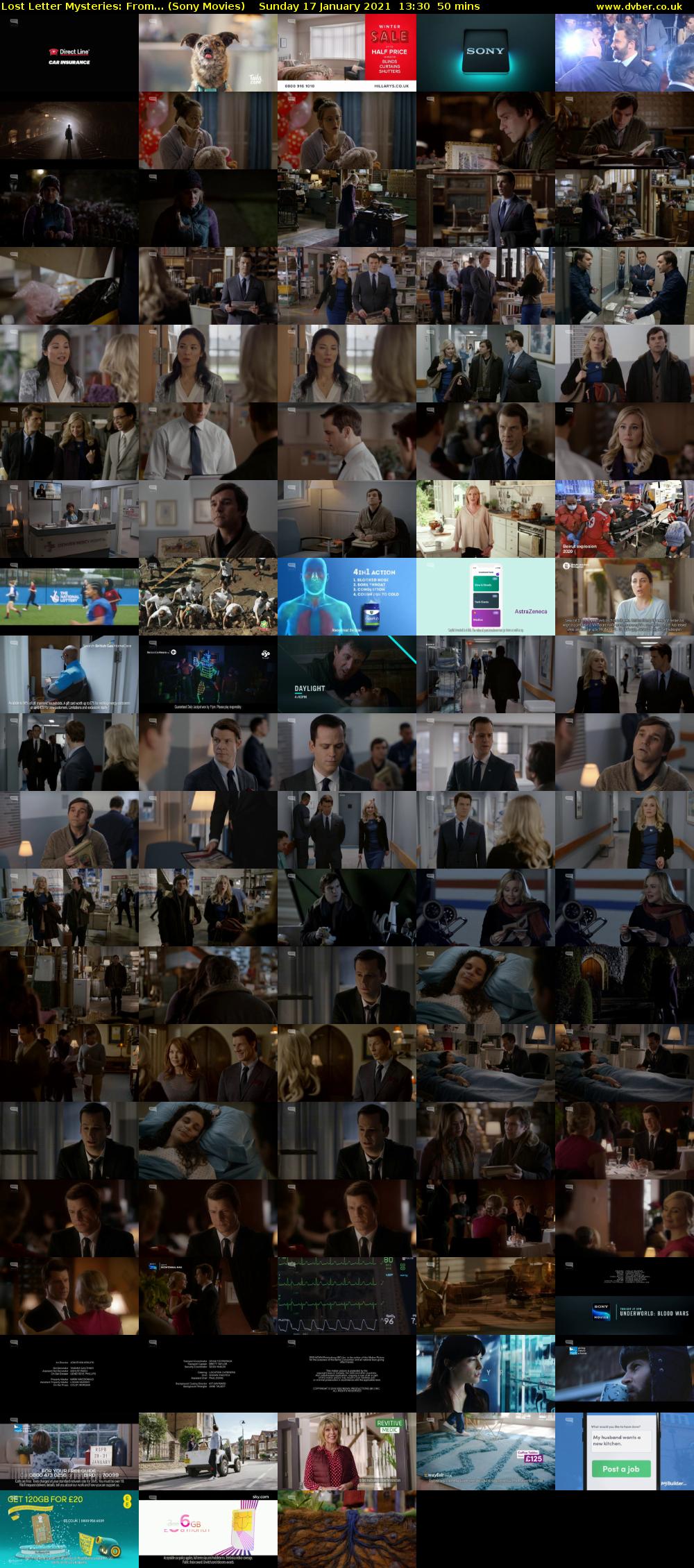Lost Letter Mysteries: From... (Sony Movies) Sunday 17 January 2021 13:30 - 14:20