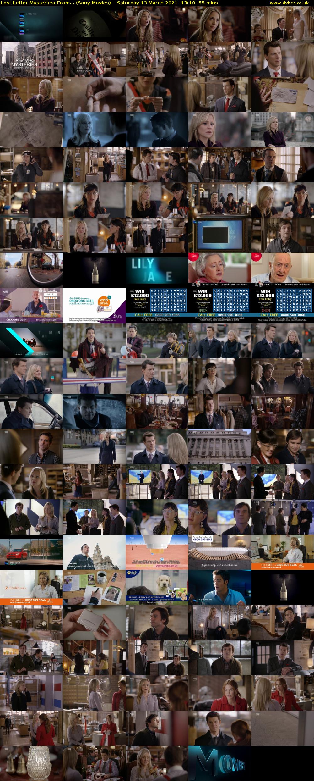 Lost Letter Mysteries: From... (Sony Movies) Saturday 13 March 2021 13:10 - 14:05
