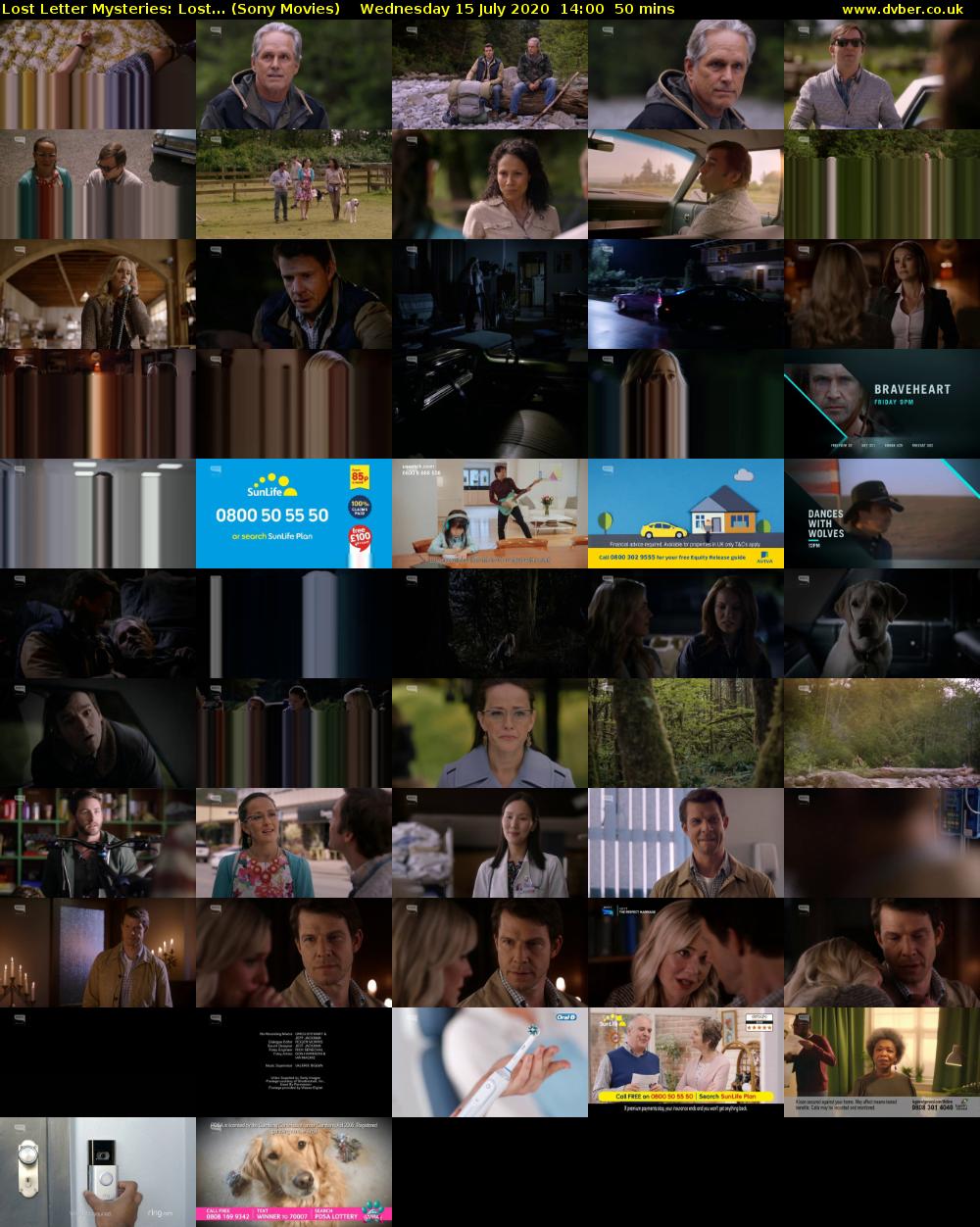 Lost Letter Mysteries: Lost... (Sony Movies) Wednesday 15 July 2020 14:00 - 14:50