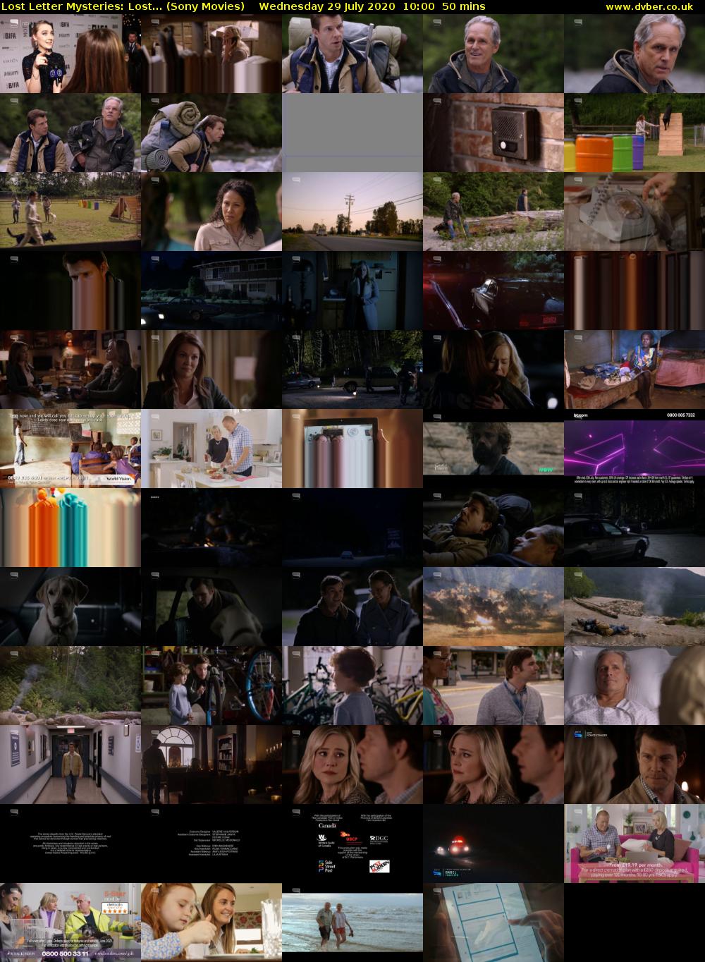 Lost Letter Mysteries: Lost... (Sony Movies) Wednesday 29 July 2020 10:00 - 10:50