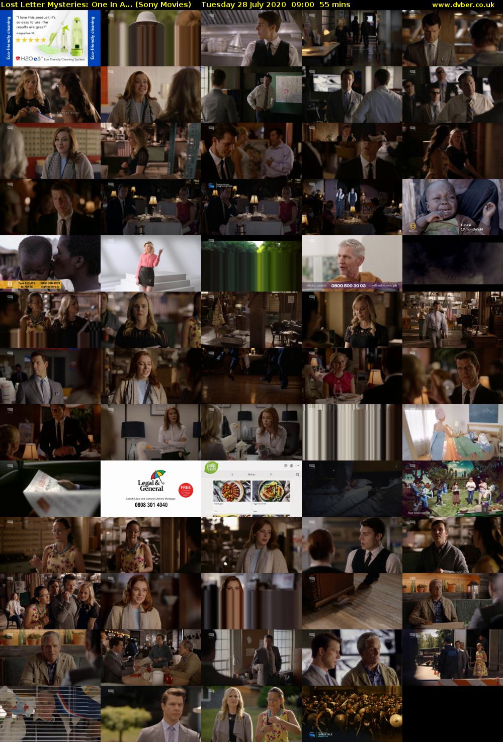 Lost Letter Mysteries: One In A... (Sony Movies) Tuesday 28 July 2020 09:00 - 09:55