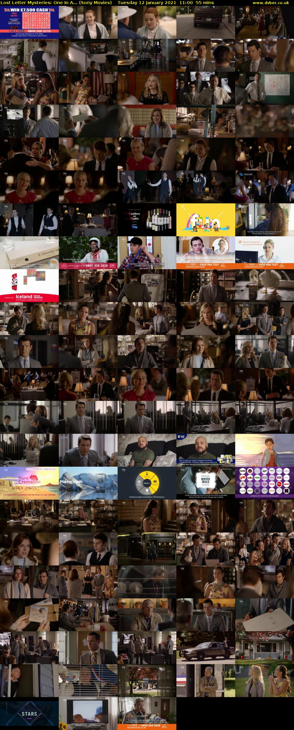 Lost Letter Mysteries: One In A... (Sony Movies) Tuesday 12 January 2021 11:00 - 11:55
