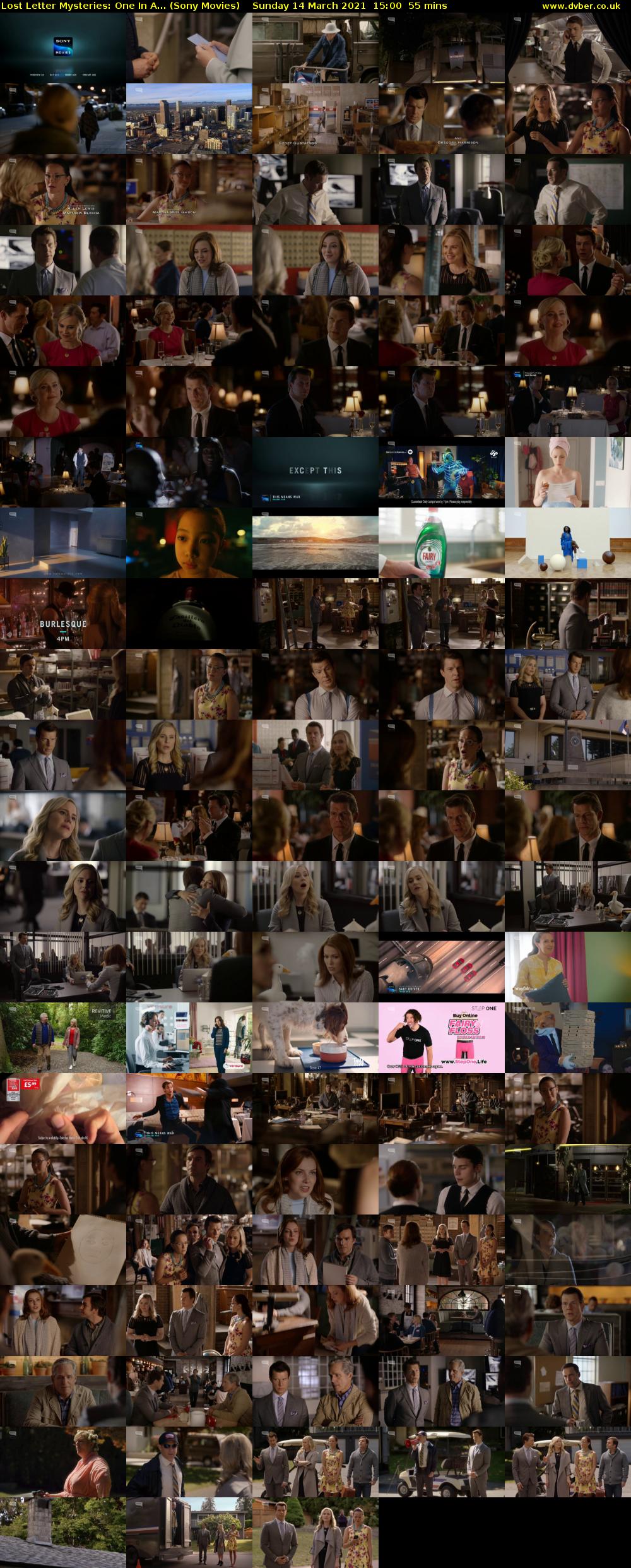 Lost Letter Mysteries: One In A... (Sony Movies) Sunday 14 March 2021 15:00 - 15:55