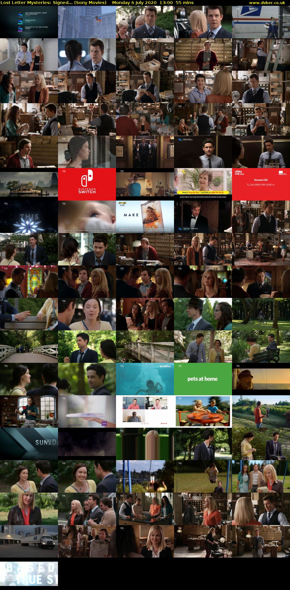 Lost Letter Mysteries: Signed... (Sony Movies) Monday 6 July 2020 13:00 - 13:55