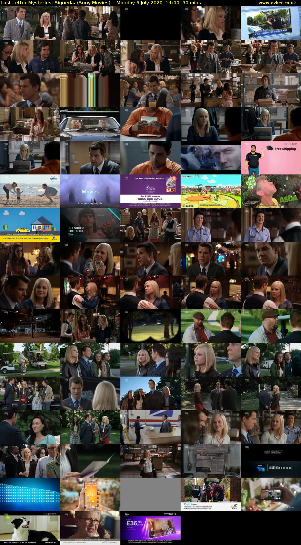 Lost Letter Mysteries: Signed... (Sony Movies) Monday 6 July 2020 14:00 - 14:50