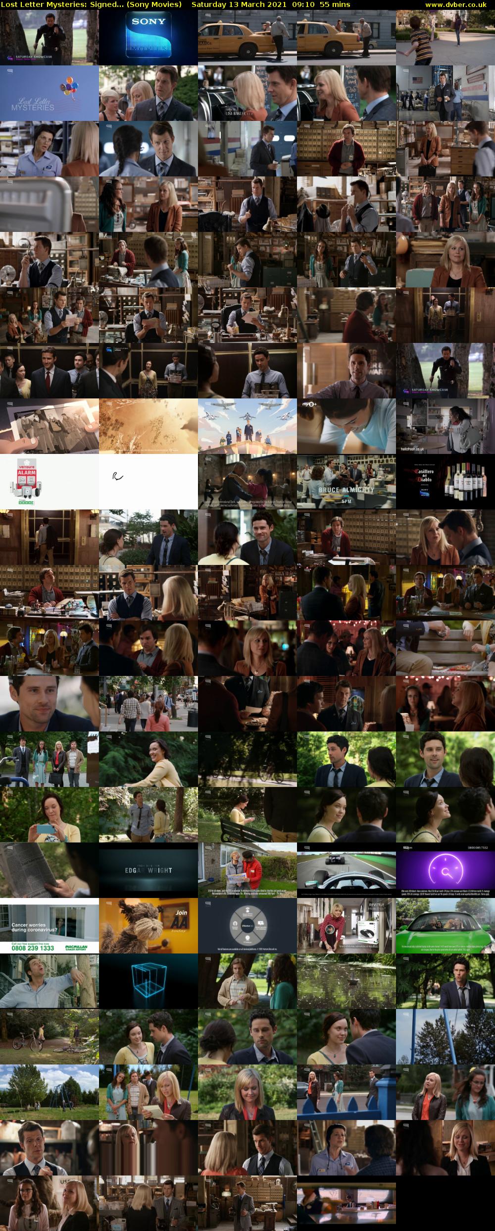 Lost Letter Mysteries: Signed... (Sony Movies) Saturday 13 March 2021 09:10 - 10:05