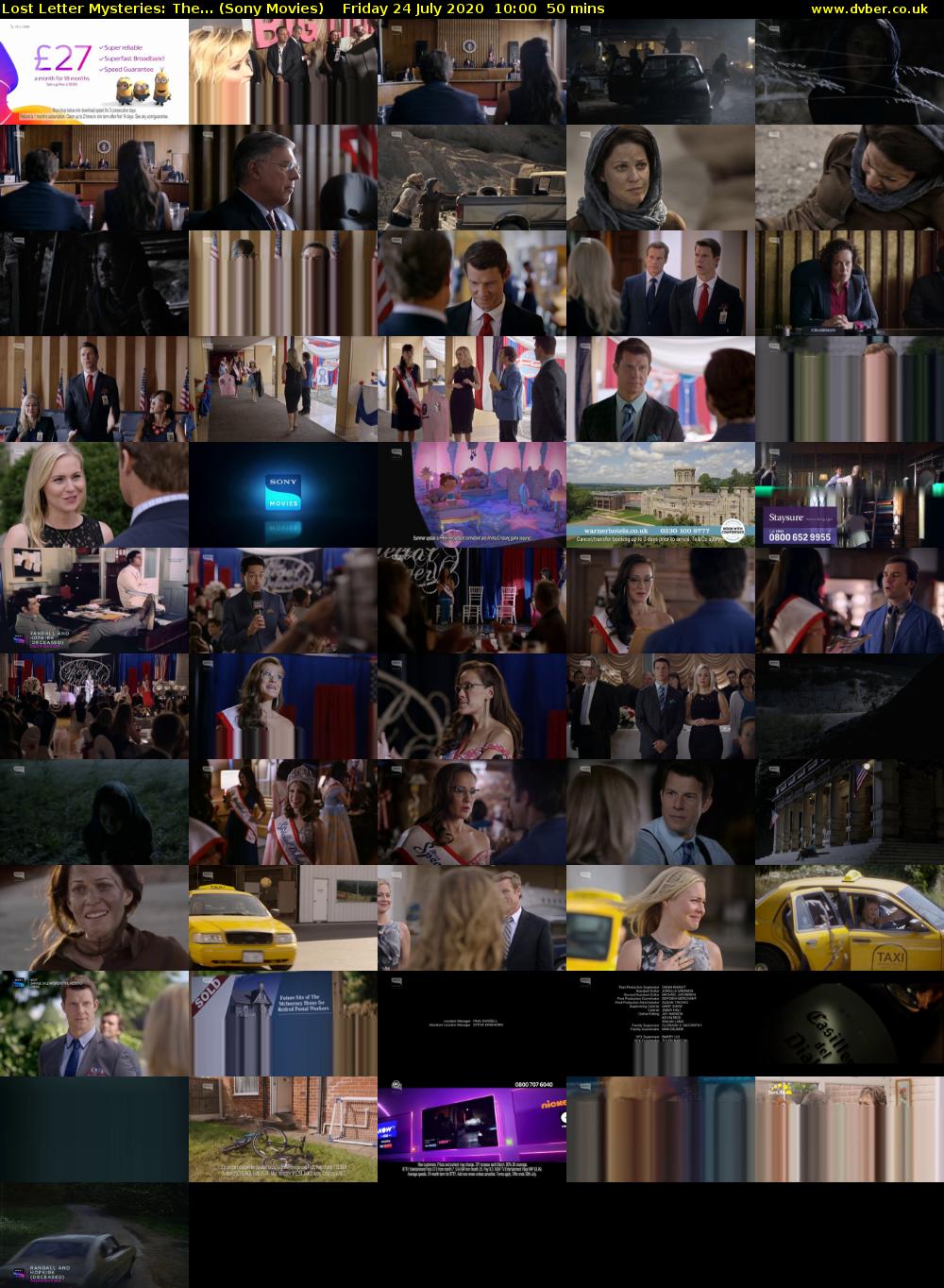 Lost Letter Mysteries: The... (Sony Movies) Friday 24 July 2020 10:00 - 10:50
