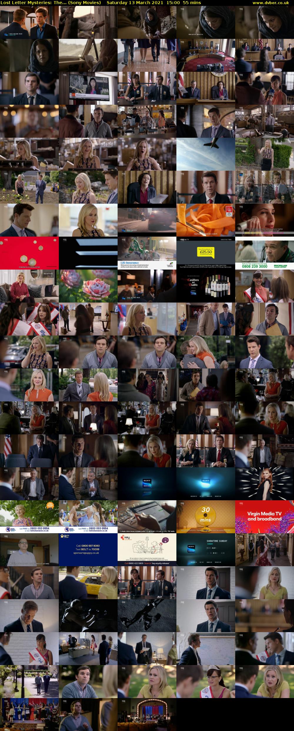Lost Letter Mysteries: The... (Sony Movies) Saturday 13 March 2021 15:00 - 15:55