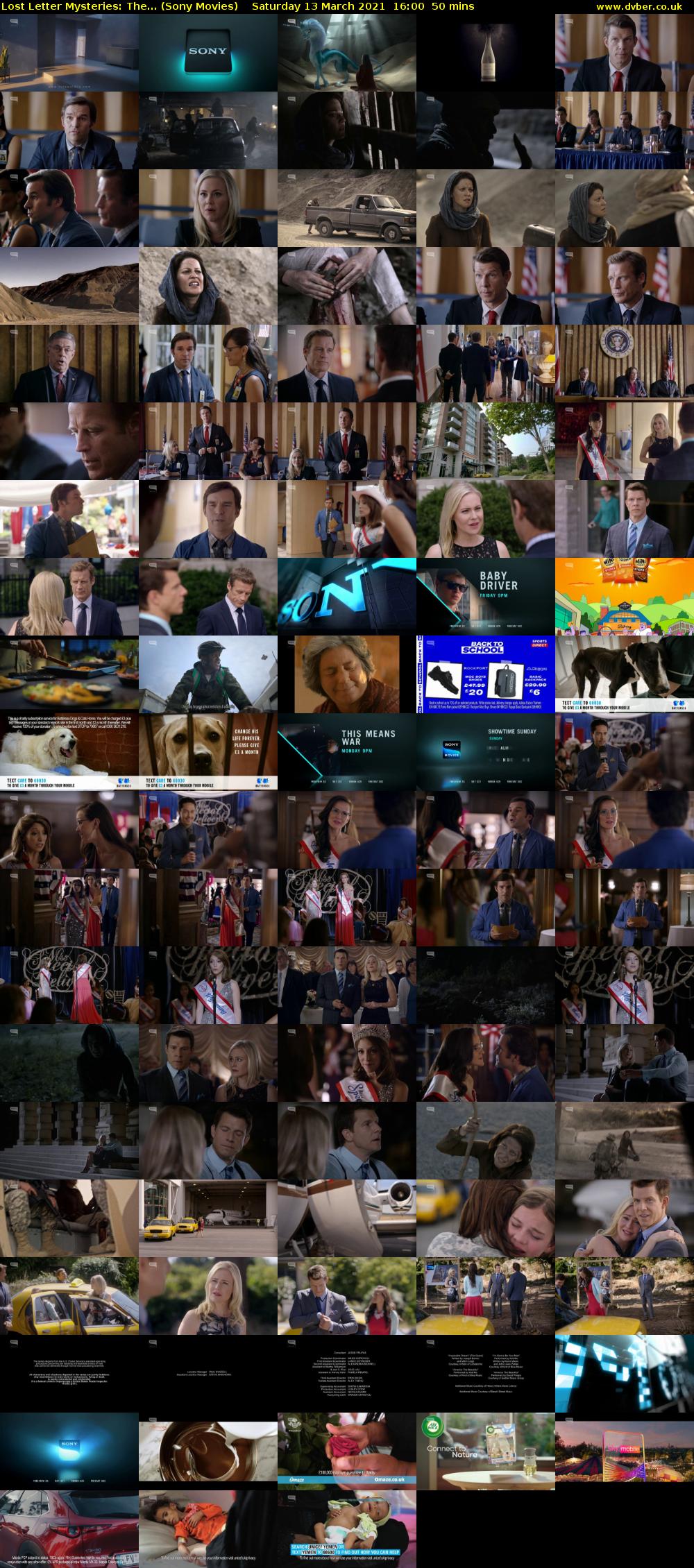 Lost Letter Mysteries: The... (Sony Movies) Saturday 13 March 2021 16:00 - 16:50