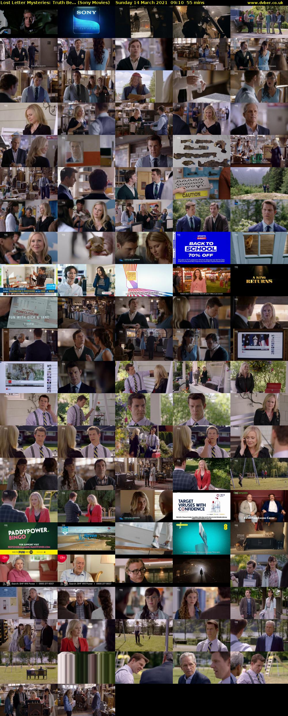 Lost Letter Mysteries: Truth Be... (Sony Movies) Sunday 14 March 2021 09:10 - 10:05