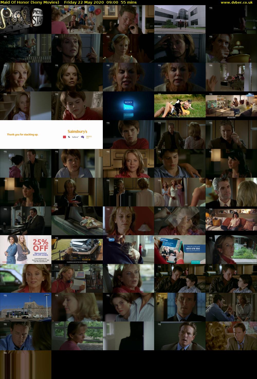 Maid Of Honor (Sony Movies) Friday 22 May 2020 09:00 - 09:55