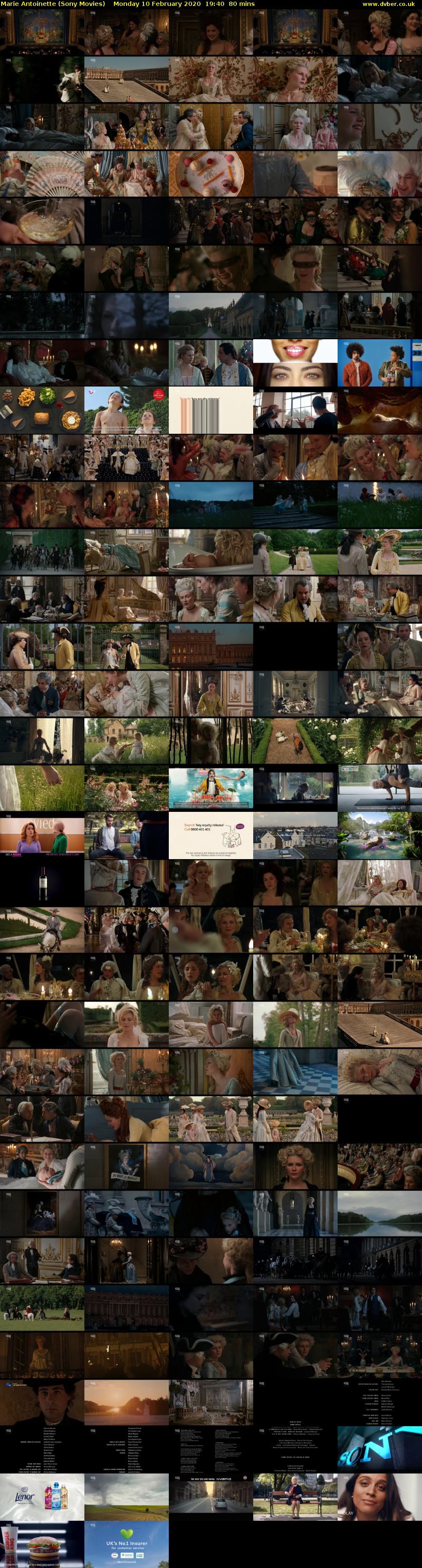 Marie Antoinette (Sony Movies) Monday 10 February 2020 19:40 - 21:00