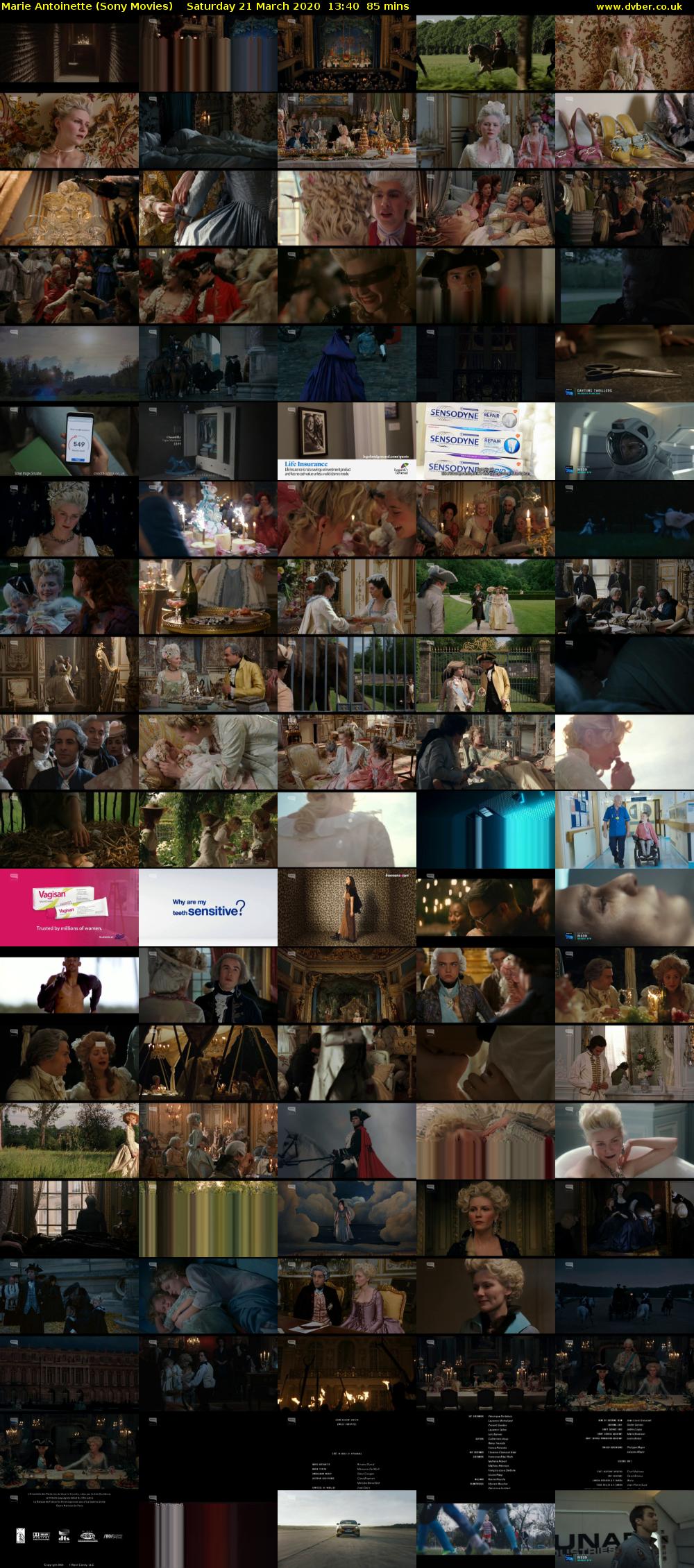 Marie Antoinette (Sony Movies) Saturday 21 March 2020 13:40 - 15:05