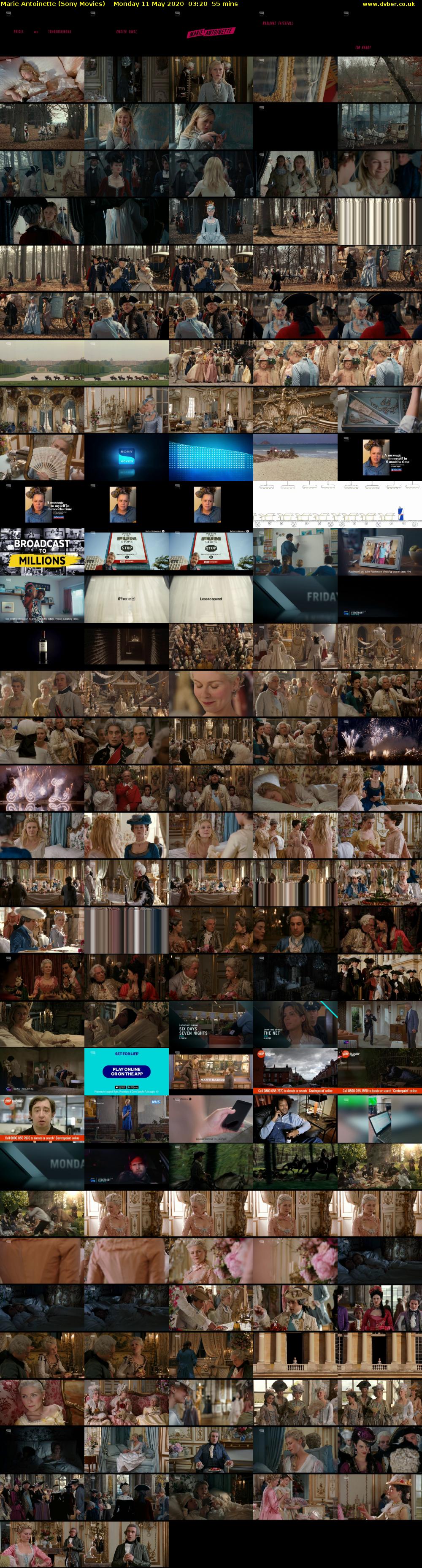 Marie Antoinette (Sony Movies) Monday 11 May 2020 03:20 - 04:15