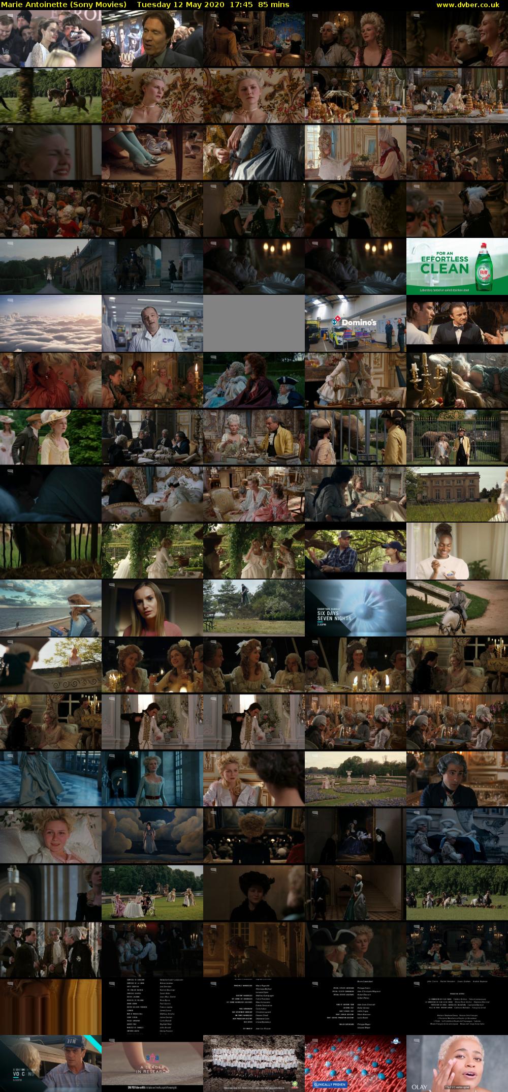 Marie Antoinette (Sony Movies) Tuesday 12 May 2020 17:45 - 19:10