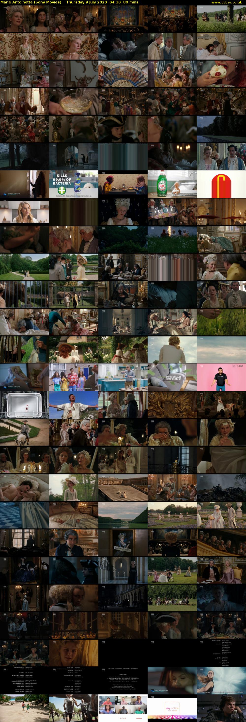 Marie Antoinette (Sony Movies) Thursday 9 July 2020 04:30 - 05:50
