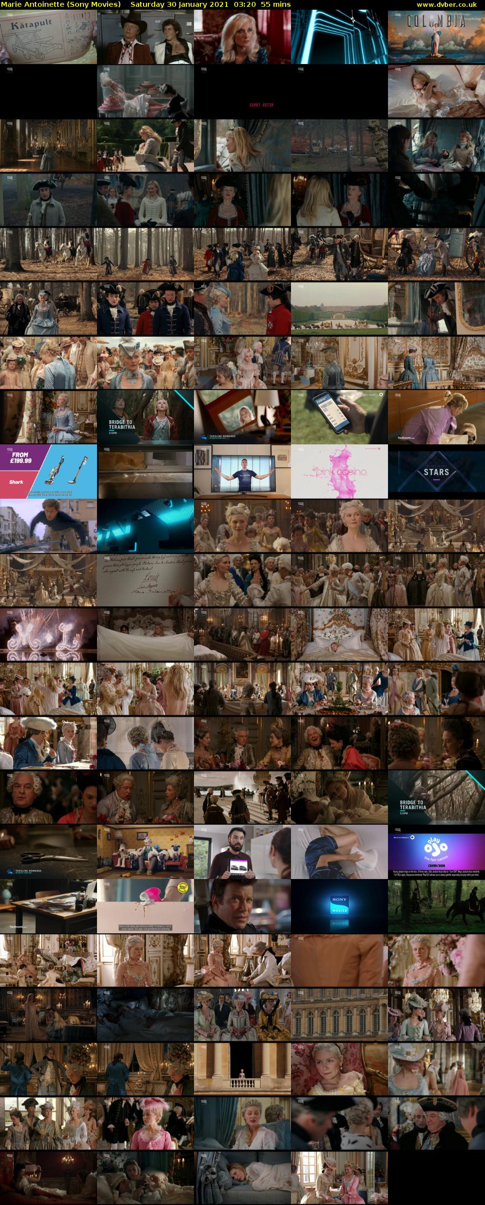 Marie Antoinette (Sony Movies) Saturday 30 January 2021 03:20 - 04:15