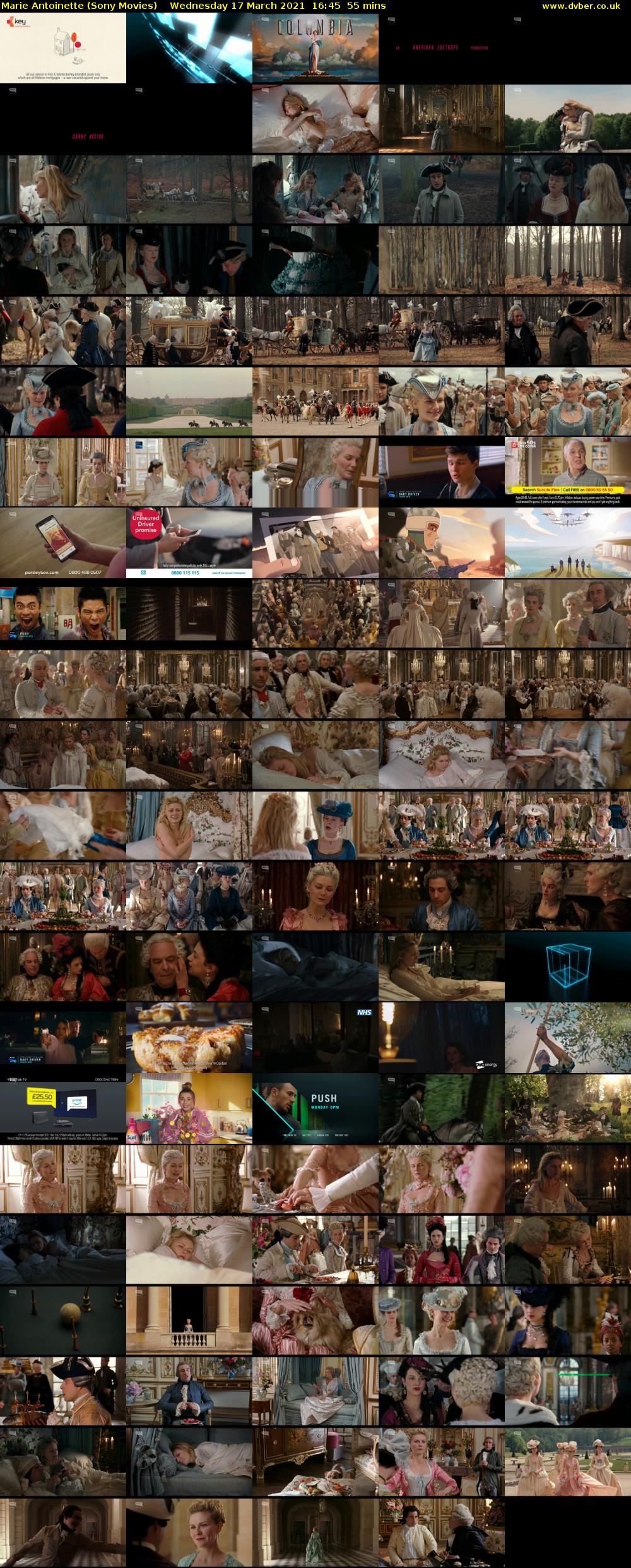 Marie Antoinette (Sony Movies) Wednesday 17 March 2021 16:45 - 17:40