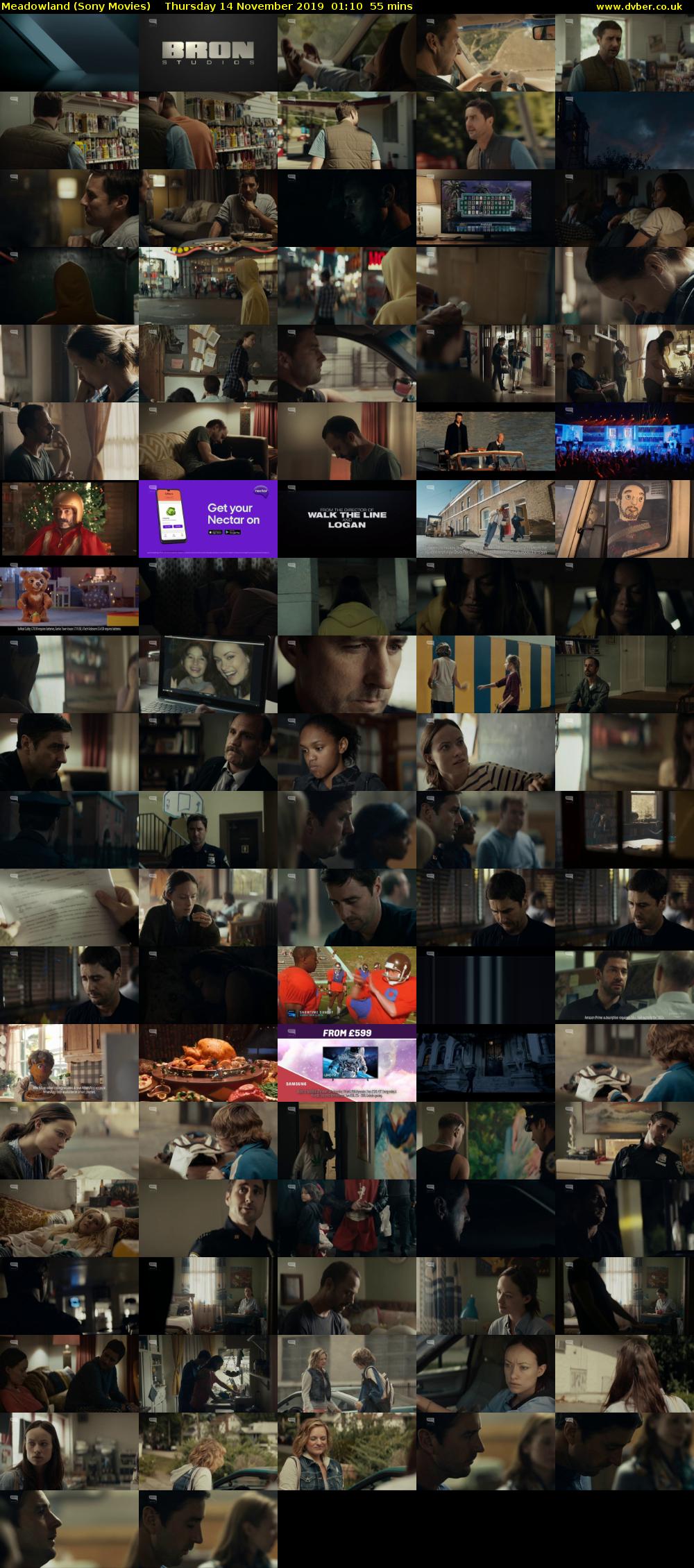 Meadowland (Sony Movies) Thursday 14 November 2019 01:10 - 02:05