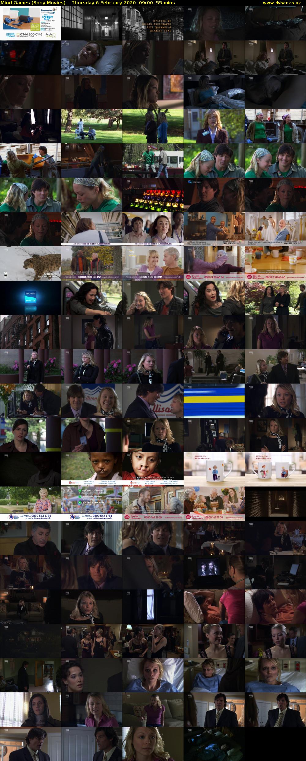Mind Games (Sony Movies) Thursday 6 February 2020 09:00 - 09:55