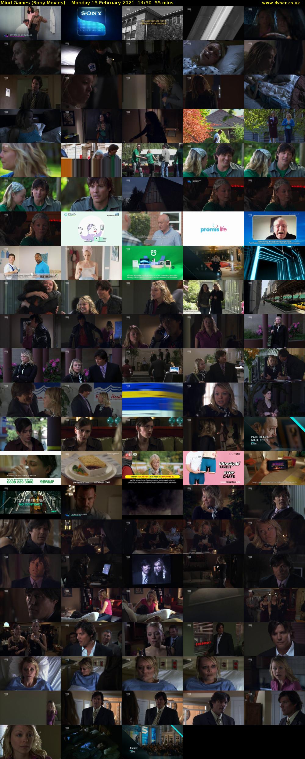 Mind Games (Sony Movies) Monday 15 February 2021 14:50 - 15:45