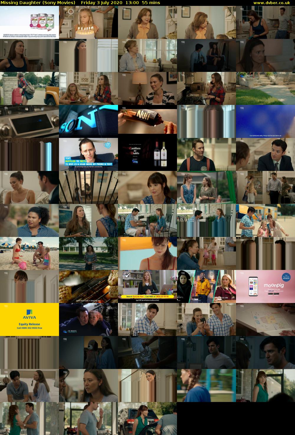 Missing Daughter (Sony Movies) Friday 3 July 2020 13:00 - 13:55