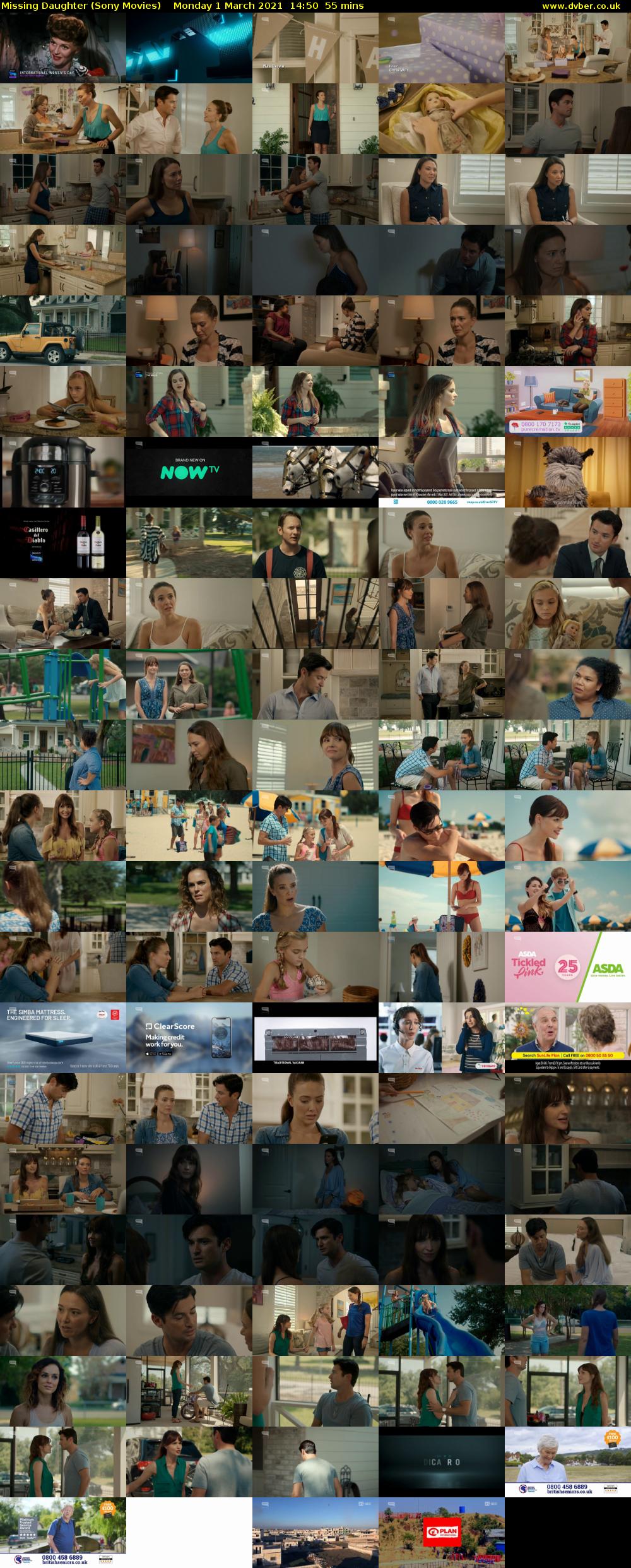 Missing Daughter (Sony Movies) Monday 1 March 2021 14:50 - 15:45
