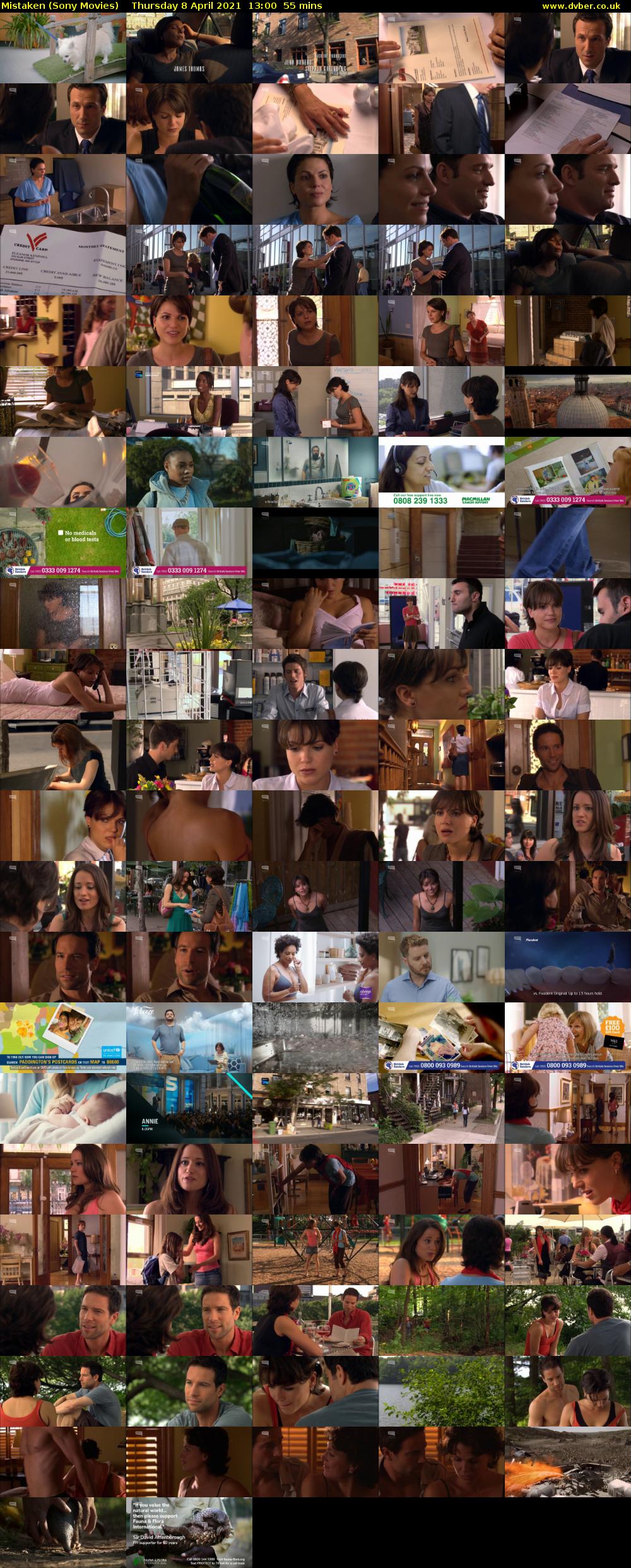 Mistaken (Sony Movies) Thursday 8 April 2021 13:00 - 13:55