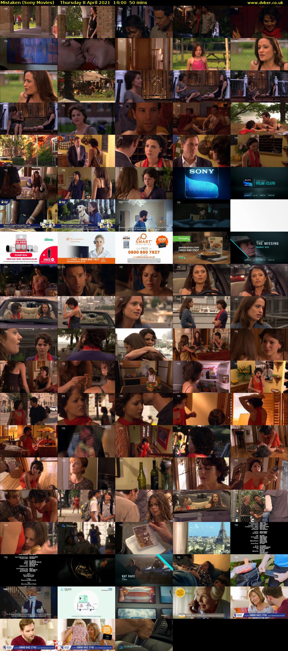 Mistaken (Sony Movies) Thursday 8 April 2021 14:00 - 14:50