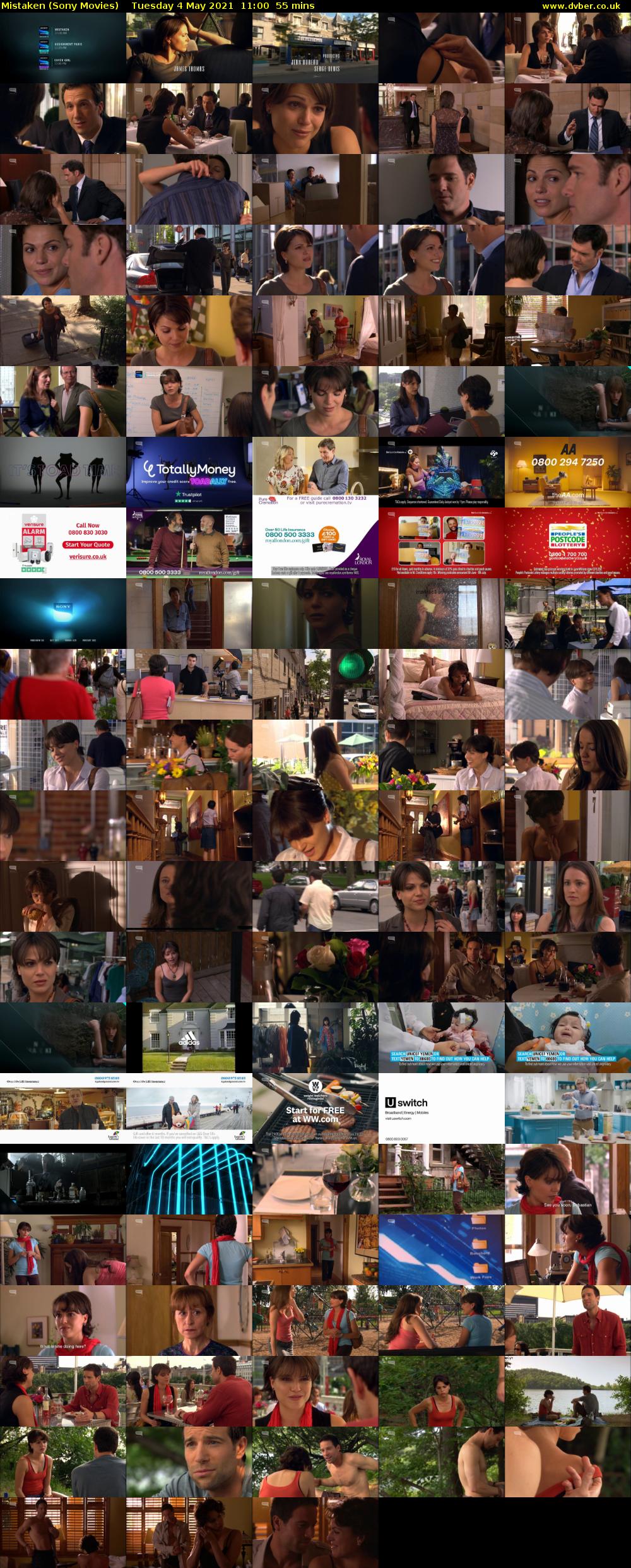 Mistaken (Sony Movies) Tuesday 4 May 2021 11:00 - 11:55