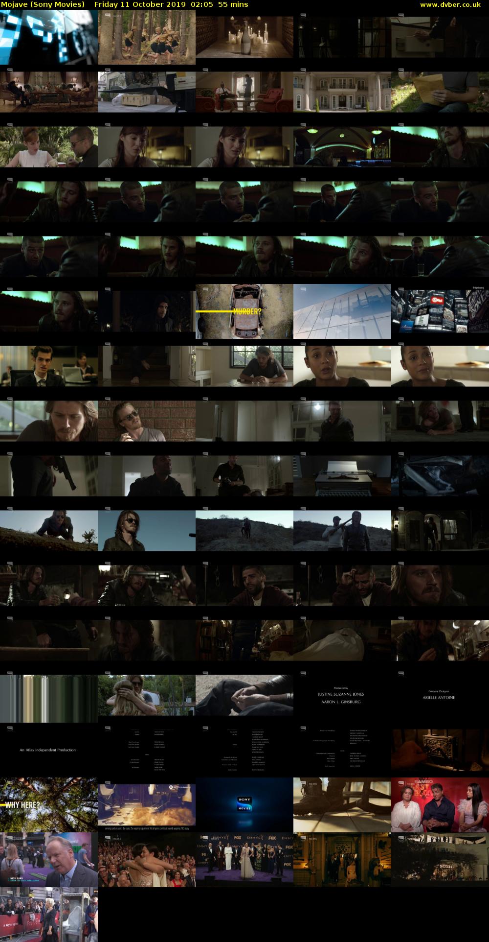 Mojave (Sony Movies) Friday 11 October 2019 02:05 - 03:00