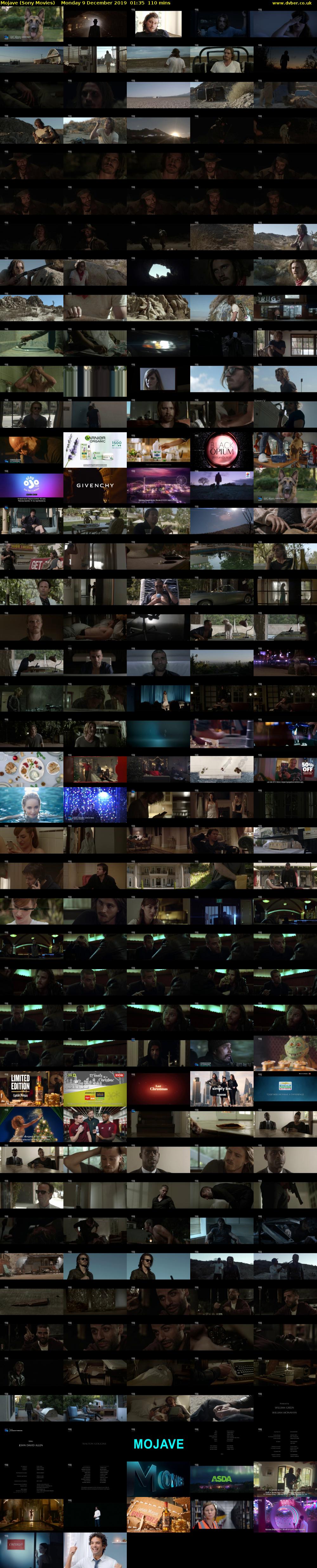 Mojave (Sony Movies) Monday 9 December 2019 01:35 - 03:25