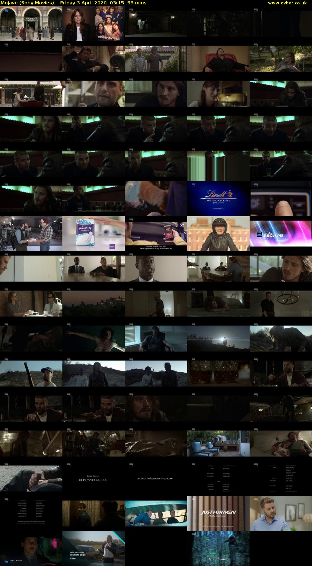 Mojave (Sony Movies) Friday 3 April 2020 03:15 - 04:10