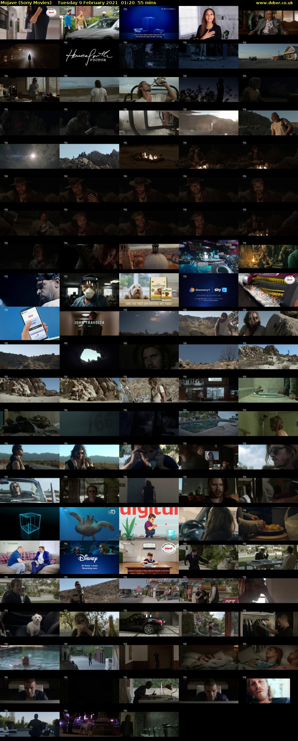 Mojave (Sony Movies) Tuesday 9 February 2021 01:20 - 02:15