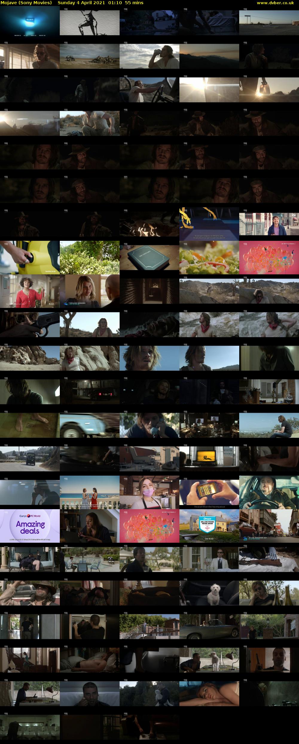 Mojave (Sony Movies) Sunday 4 April 2021 01:10 - 02:05