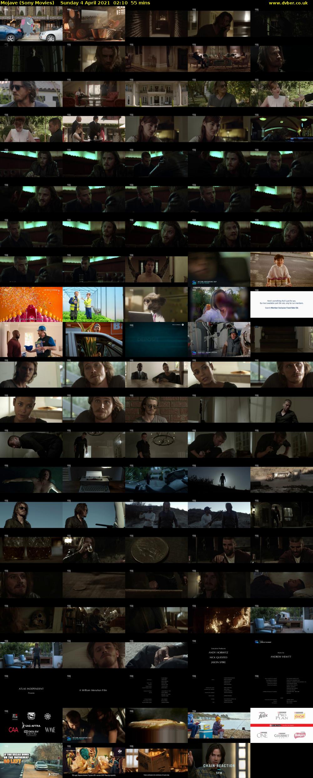 Mojave (Sony Movies) Sunday 4 April 2021 02:10 - 03:05