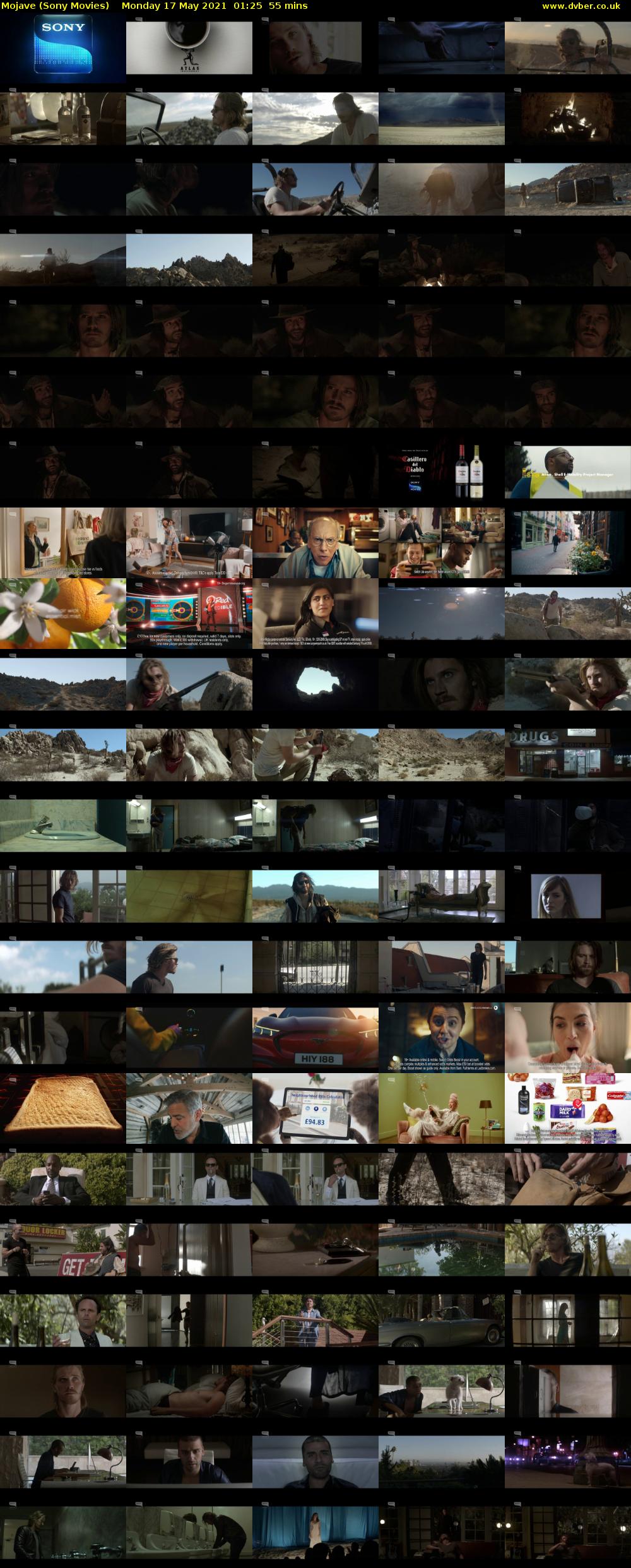Mojave (Sony Movies) Monday 17 May 2021 01:25 - 02:20
