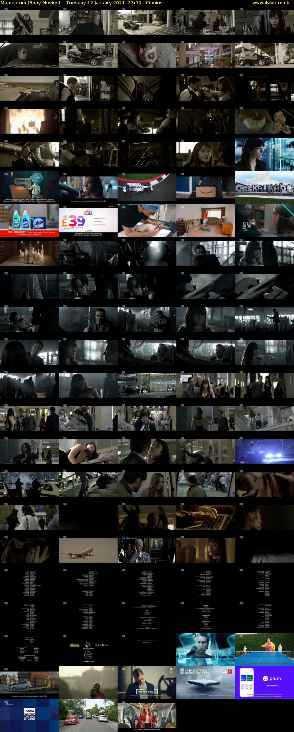 Momentum (Sony Movies) Tuesday 12 January 2021 23:50 - 00:45