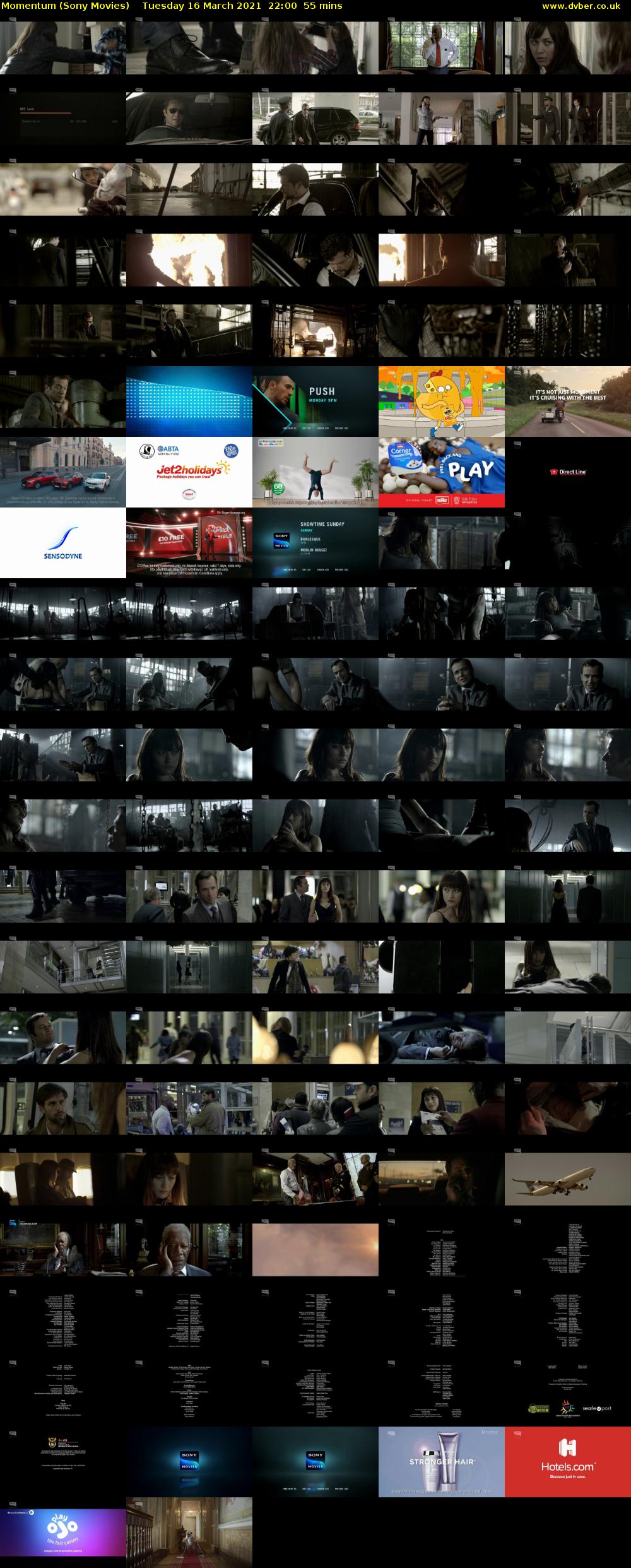 Momentum (Sony Movies) Tuesday 16 March 2021 22:00 - 22:55