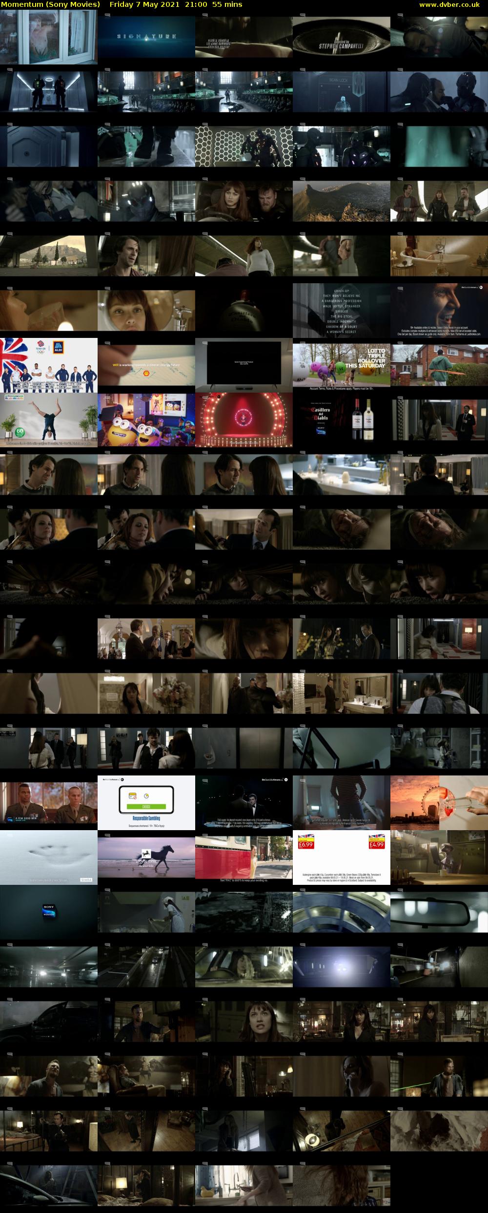 Momentum (Sony Movies) Friday 7 May 2021 21:00 - 21:55