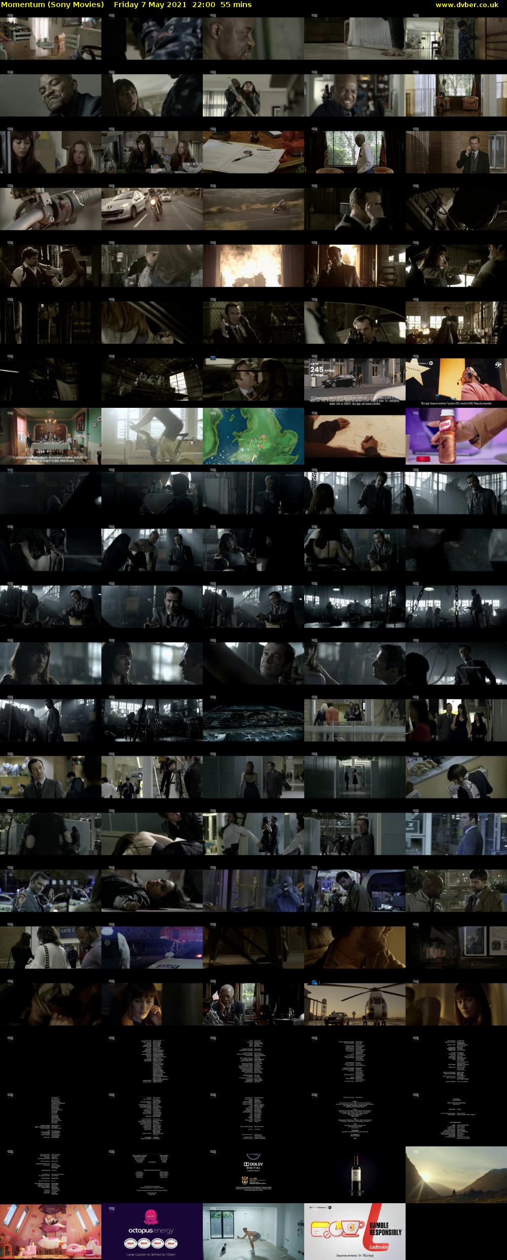 Momentum (Sony Movies) Friday 7 May 2021 22:00 - 22:55