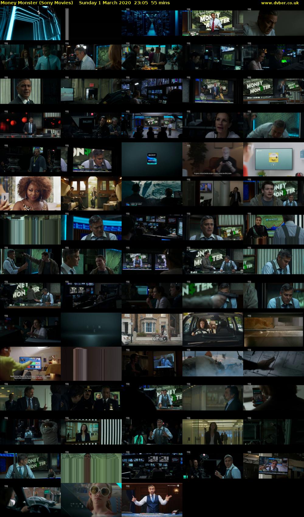 Money Monster (Sony Movies) Sunday 1 March 2020 23:05 - 00:00