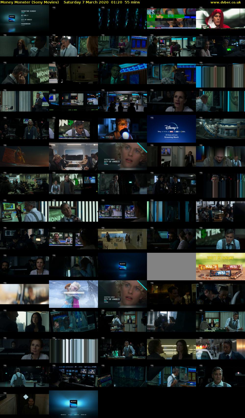 Money Monster (Sony Movies) Saturday 7 March 2020 01:20 - 02:15