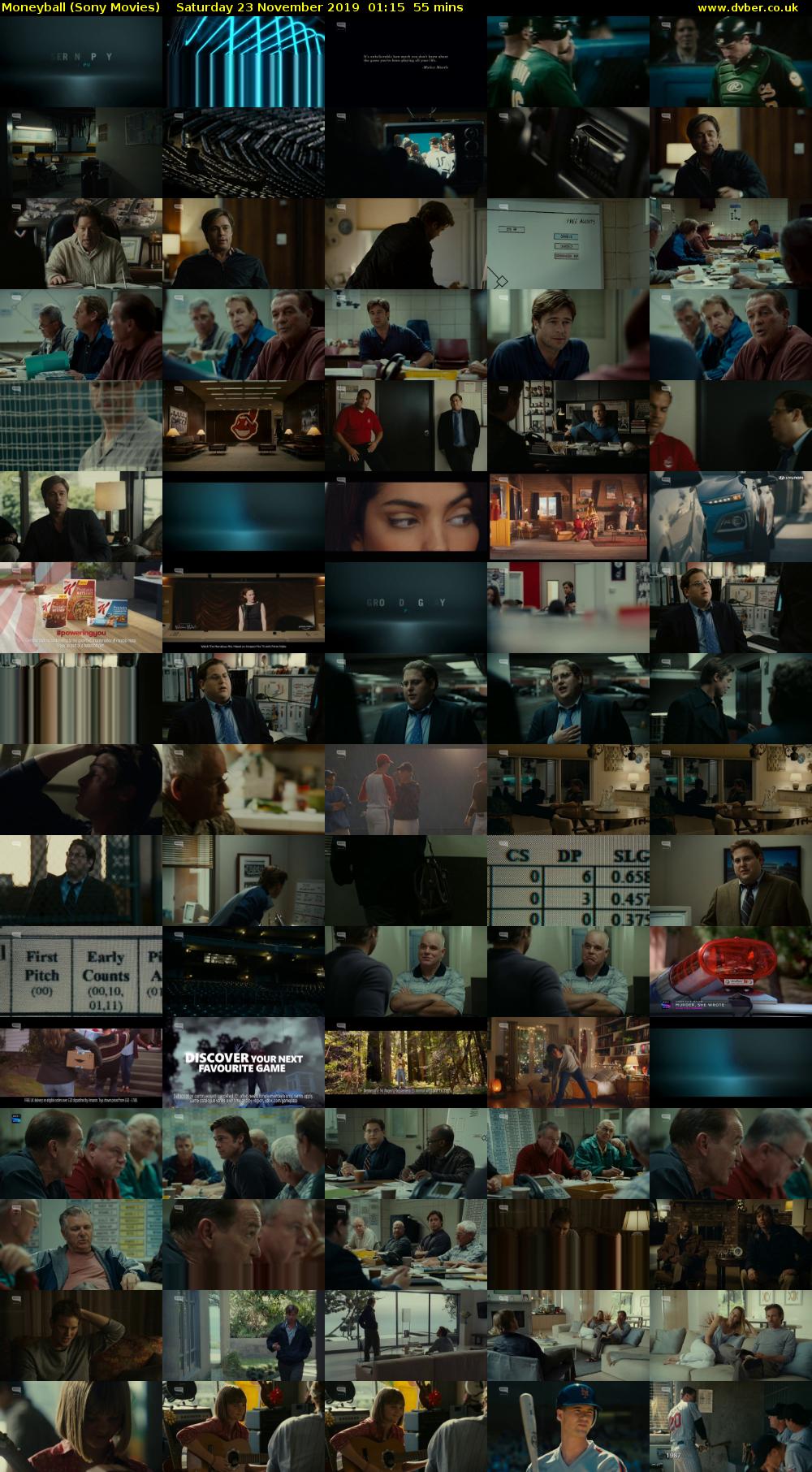 Moneyball (Sony Movies) Saturday 23 November 2019 01:15 - 02:10