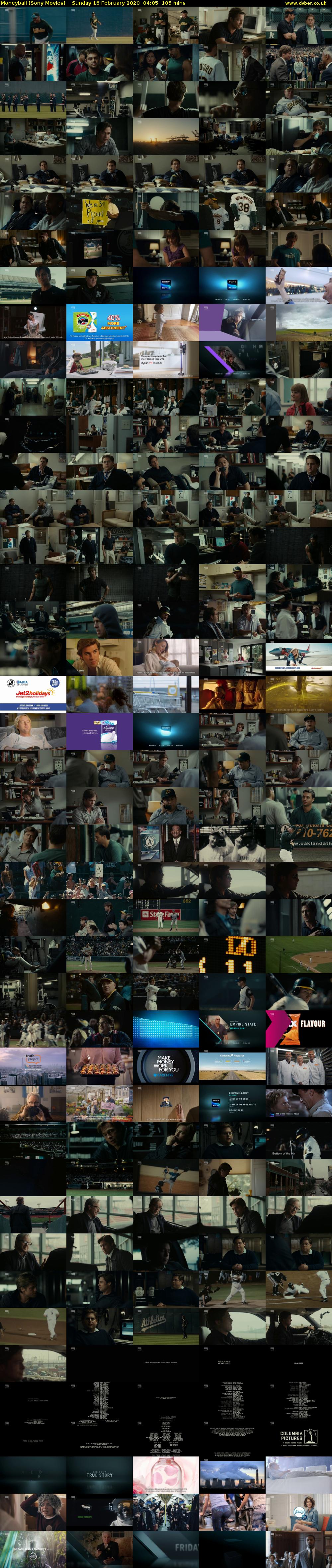 Moneyball (Sony Movies) Sunday 16 February 2020 04:05 - 05:50