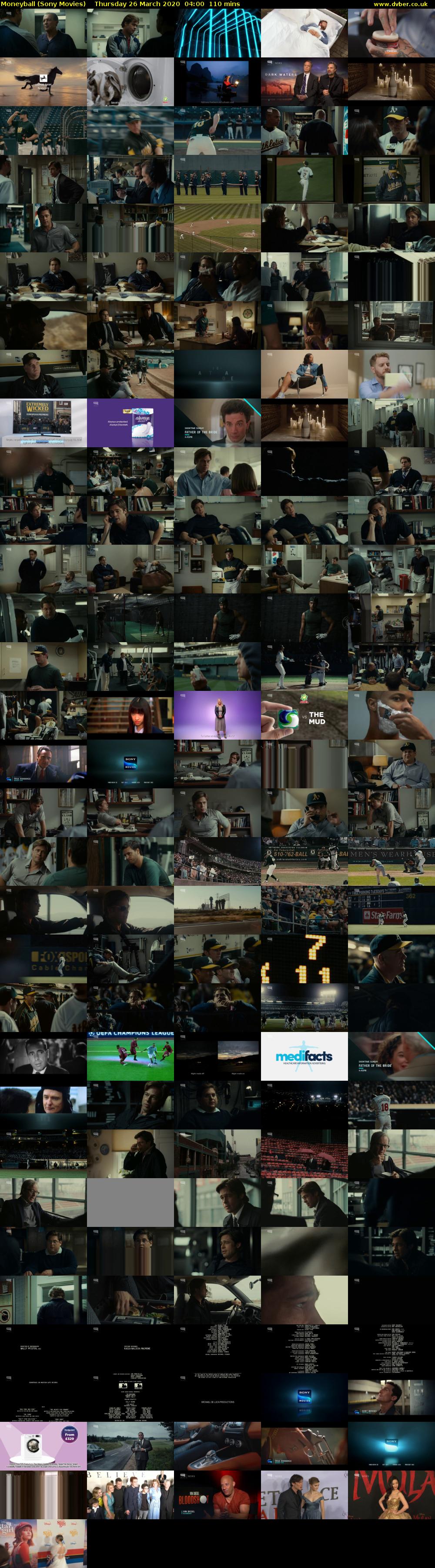 Moneyball (Sony Movies) Thursday 26 March 2020 04:00 - 05:50