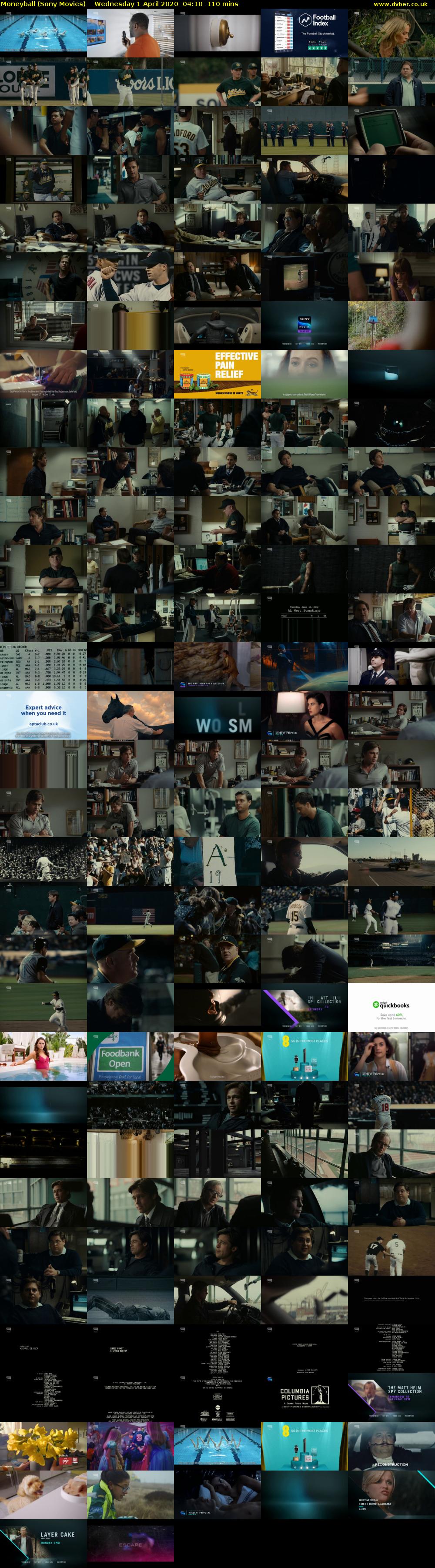 Moneyball (Sony Movies) Wednesday 1 April 2020 04:10 - 06:00