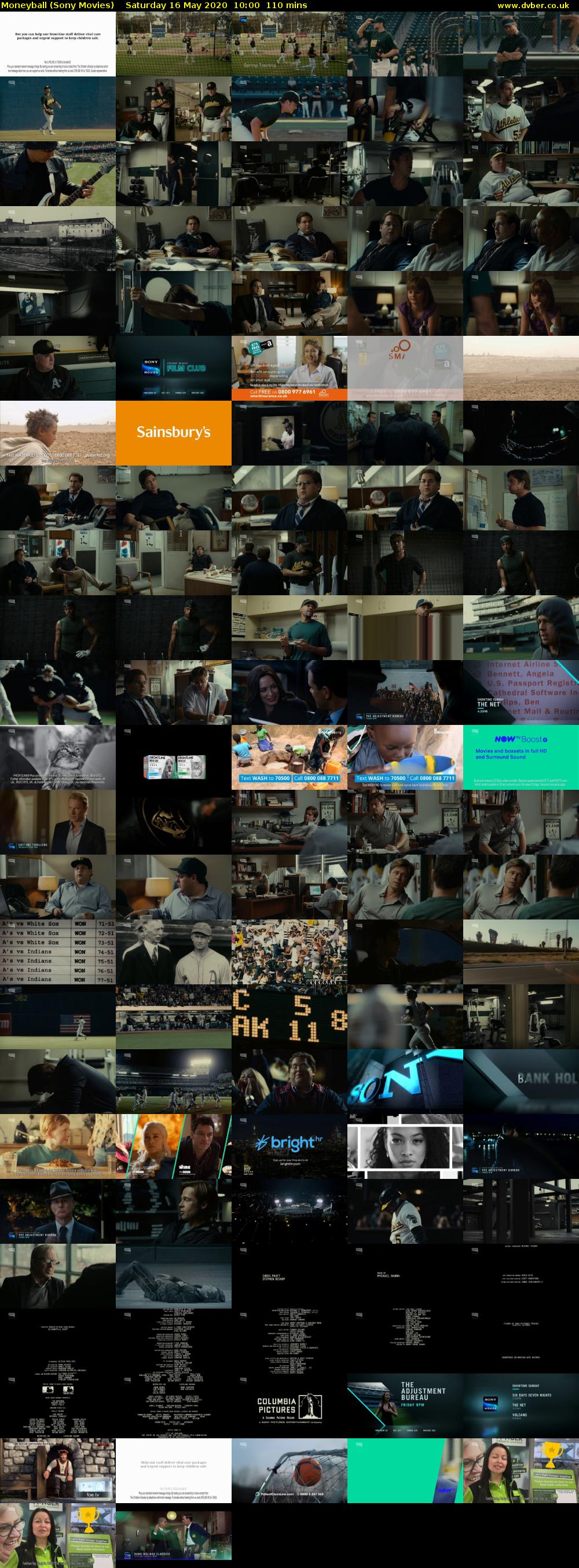 Moneyball (Sony Movies) Saturday 16 May 2020 10:00 - 11:50