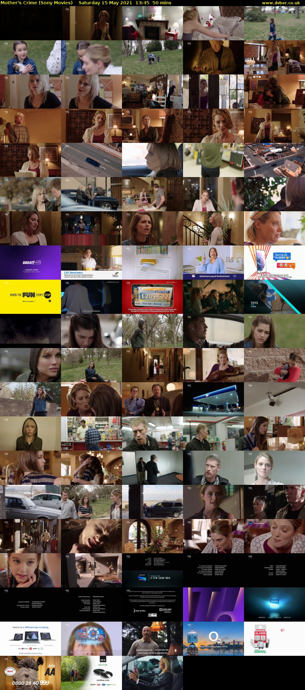 Mother's Crime (Sony Movies) Saturday 15 May 2021 13:45 - 14:35