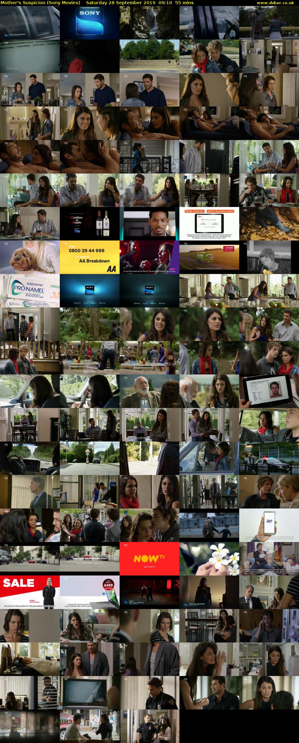 Mother's Suspicion (Sony Movies) Saturday 28 September 2019 09:10 - 10:05